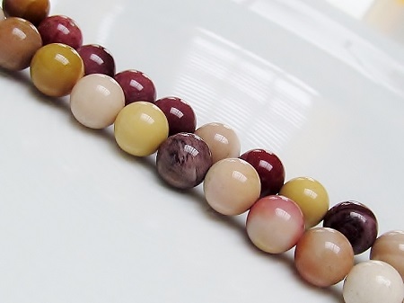 8x8 mm, Mookaite, gemstone beads